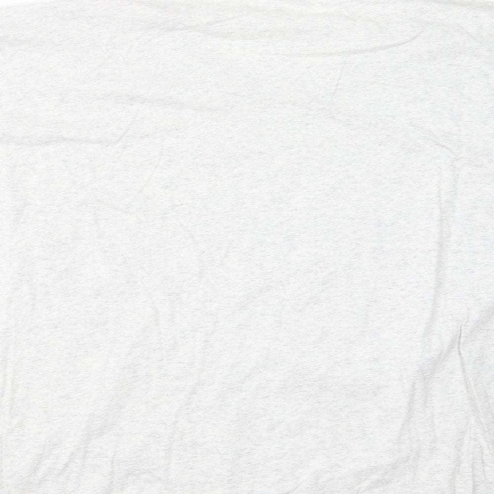 Brand and care label for thought women’s grey geometric top pyjama top, size S