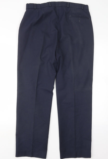 Mens UK Size 34 in Canda Regular Fit  Blue Trousers