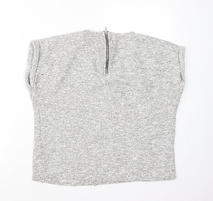 Womens UK Size 14 Atmosphere Grey Pullover Jumper