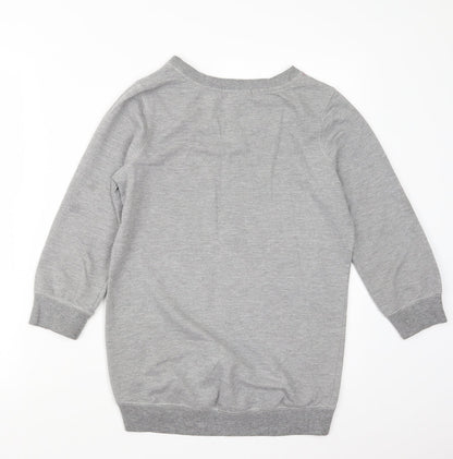 George Womens Grey   Pullover Jumper Size 8