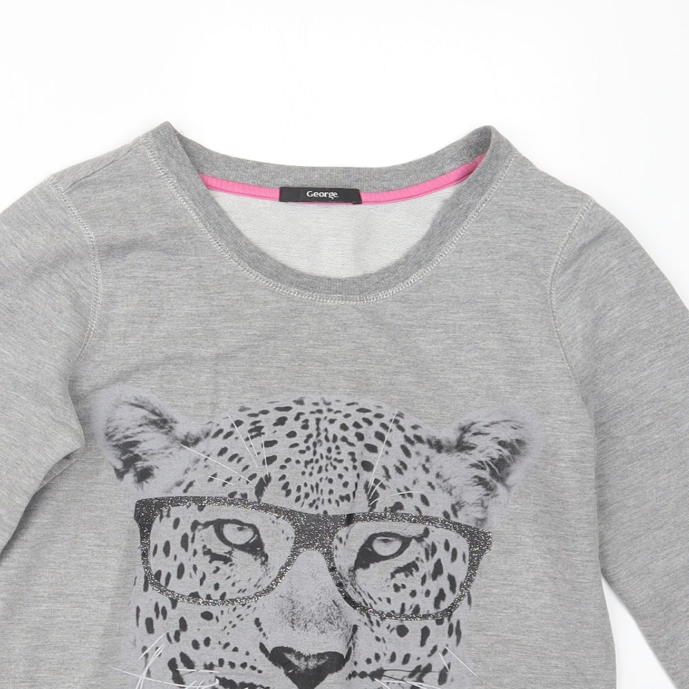 George Womens Grey   Pullover Jumper Size 8