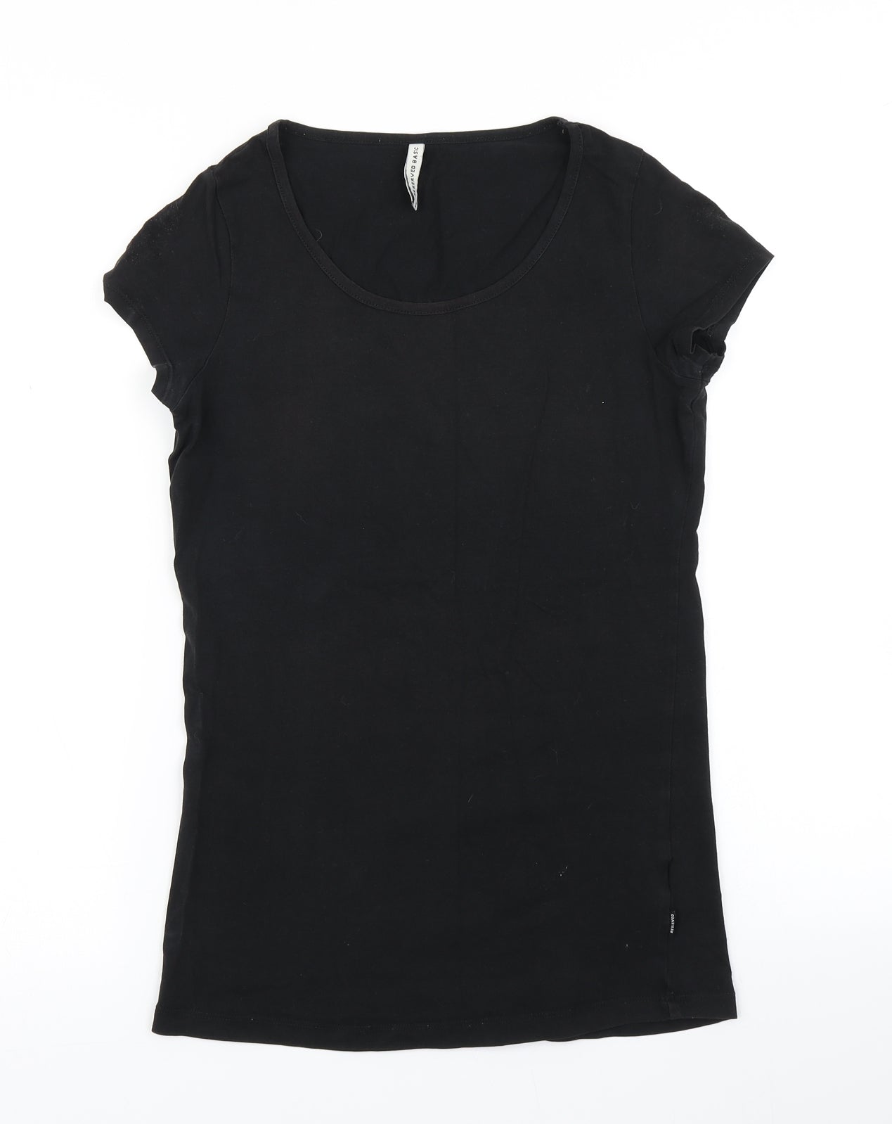 Reserved Basic Womens Black   Basic T-Shirt Size S