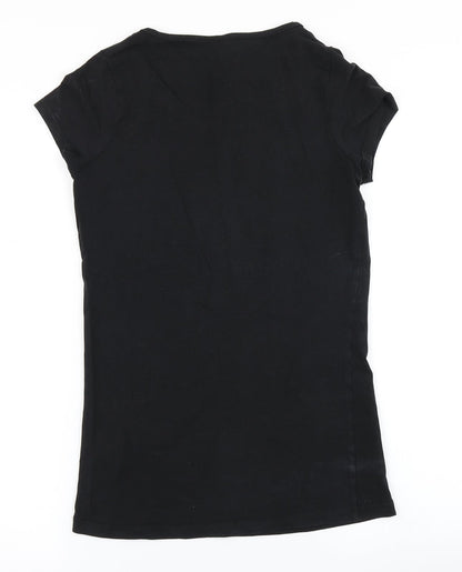 Reserved Basic Womens Black   Basic T-Shirt Size S