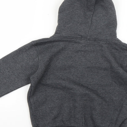 boogy london Boys Grey   Full Zip Hoodie Size 7-8 Years