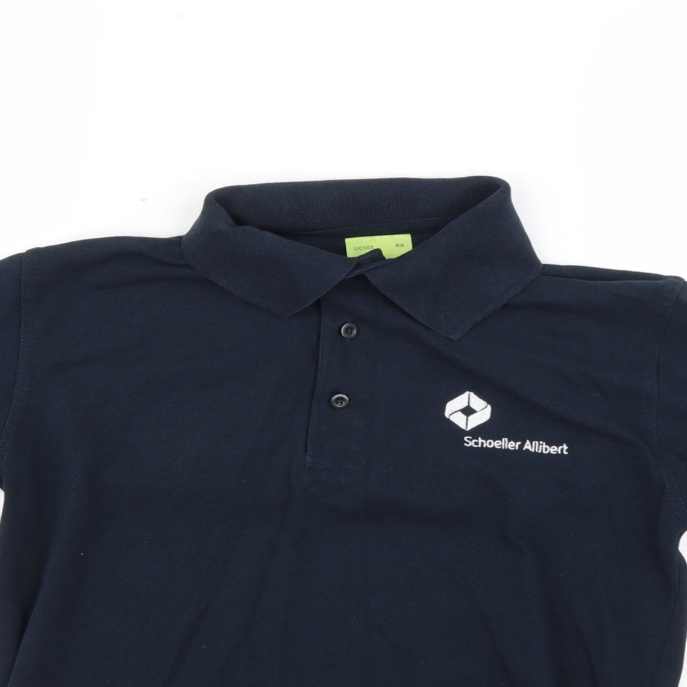 Uneek Mens Blue    Polo Size XS