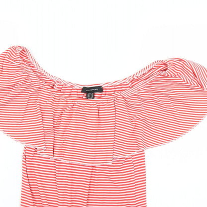 Womens UK Size 16 Atmosphere Red Basic Blouse