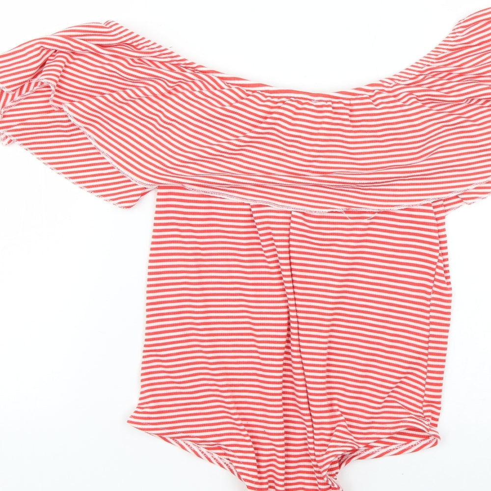 Womens UK Size 16 Atmosphere Red Basic Blouse