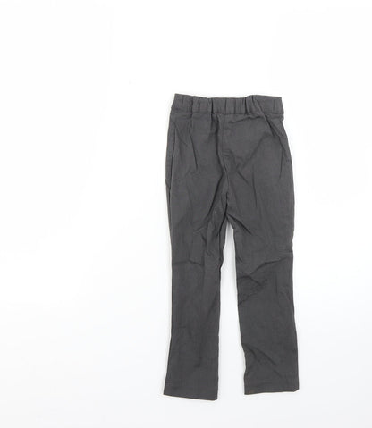 George Girls Grey   Chino Trousers Size 3-4 Years - school wear