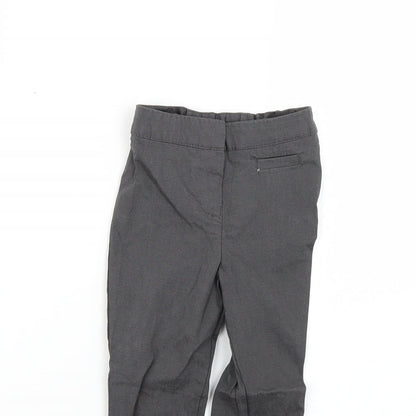 George Girls Grey   Chino Trousers Size 3-4 Years - school wear