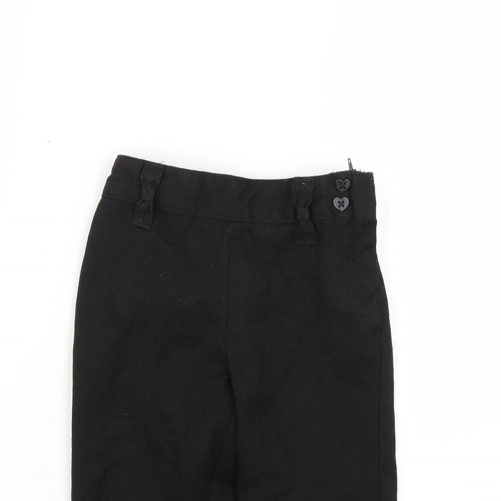 lilly&dan Girls Grey   Cropped Trousers Size 3-4 Years - school wear