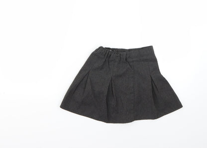 back to school Girls Grey Ikat  Flare Skirt Size 3-4 Years - school wear