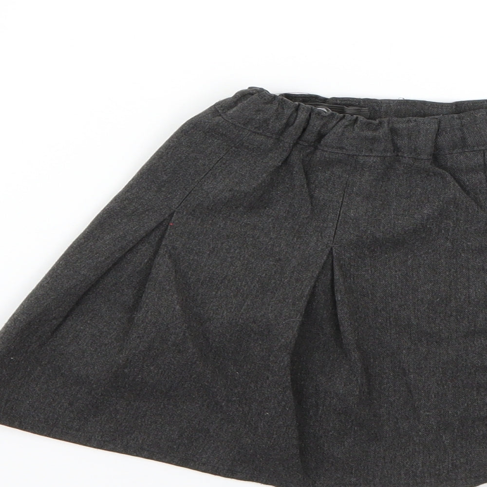 back to school Girls Grey Ikat  Flare Skirt Size 3-4 Years - school wear