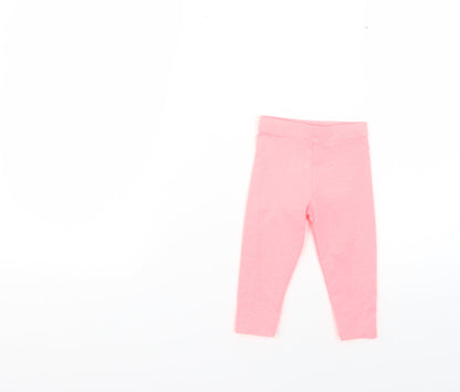 F&F Baby Pink   Cropped Leggings Size 6-9 Months