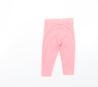 F&F Baby Pink   Cropped Leggings Size 6-9 Months