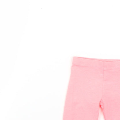 F&F Baby Pink   Cropped Leggings Size 6-9 Months