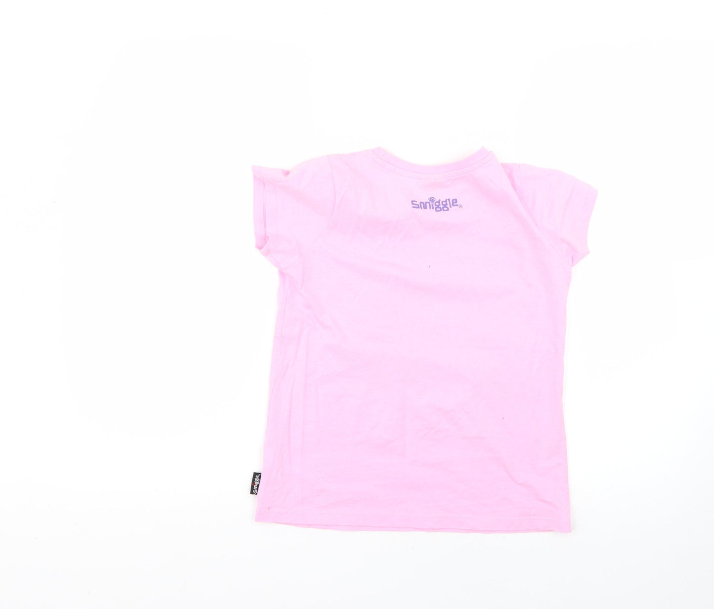 Smiggle Girls Pink   Basic T-Shirt Size M