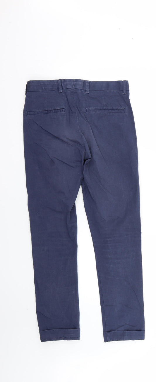 t m lewin Mens Blue   Trousers  Size 28 L26 in