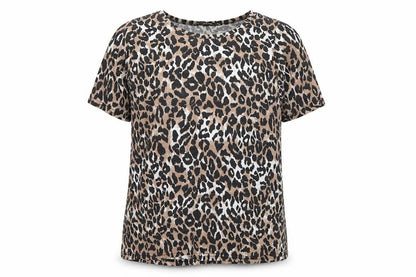 Womens UK Size 4 PRETTYLITTLETHING Brown Basic T-Shirt