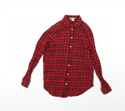 Mens UK Size 34 H&M Multicoloured  Button-Up Long Sleeve Casual Shirt