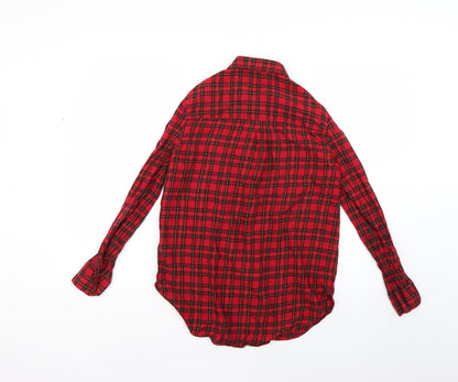 Mens UK Size 34 H&M Multicoloured  Button-Up Long Sleeve Casual Shirt