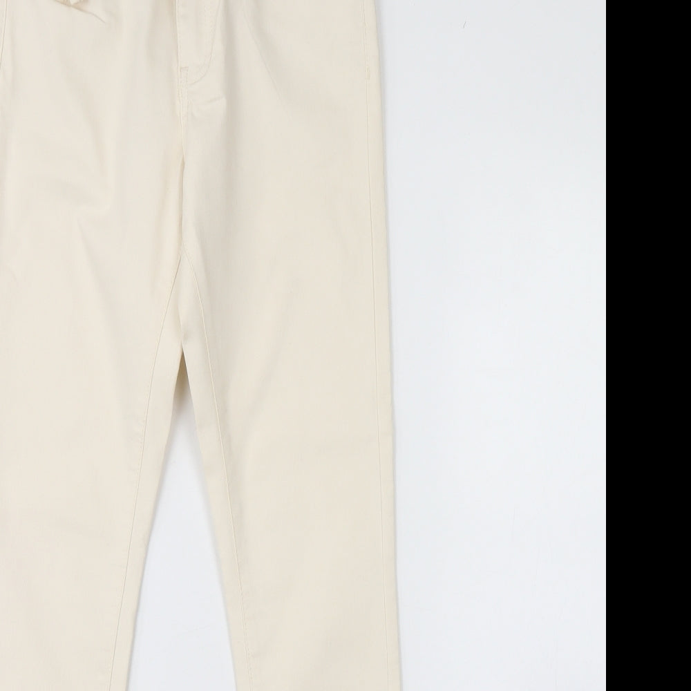 FOREVER 21 Womens Ivory  Denim Skinny Jeans Size 26 L29 in