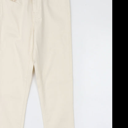 FOREVER 21 Womens Ivory  Denim Skinny Jeans Size 26 L29 in