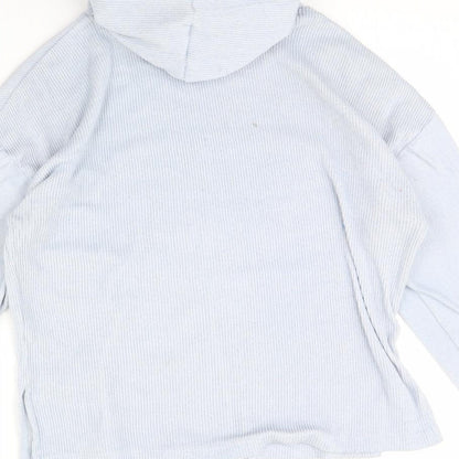 F&F Womens Blue   Pullover Hoodie Size M