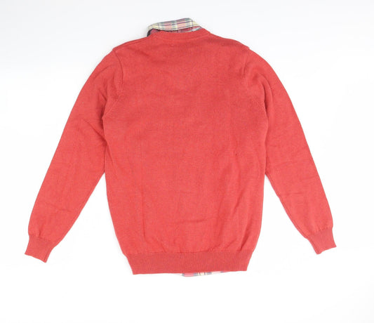 Easy  Mens Red   Pullover Jumper Size M