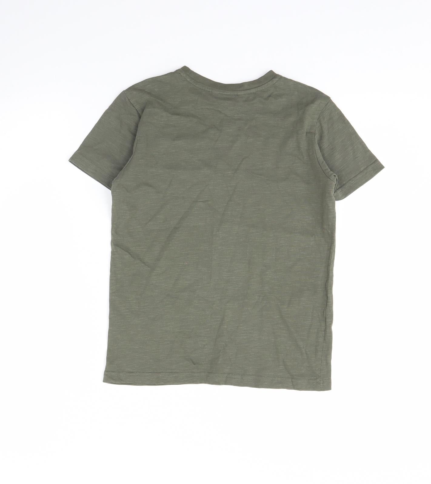 George Boys Green   Basic T-Shirt Size 9 Years