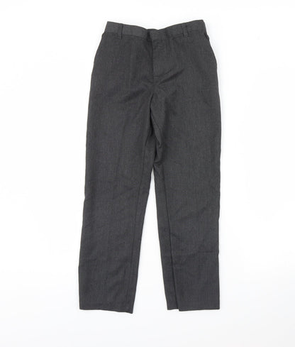 George Boys Grey   Dress Pants Trousers Size 9 Years - school