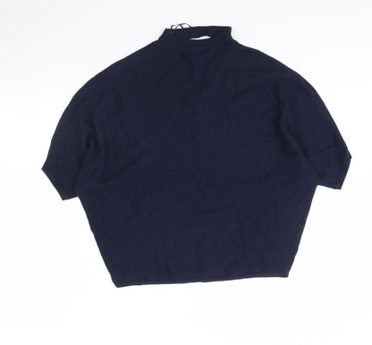 Womens UK Size 12 F&F Blue Basic Blouse