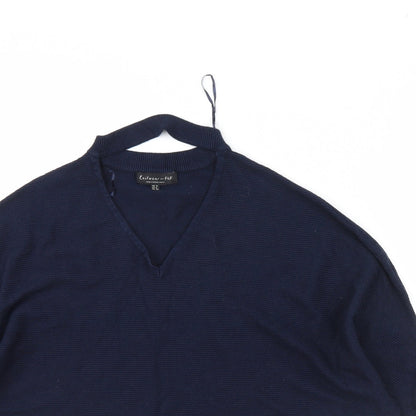 Womens UK Size 12 F&F Blue Basic Blouse