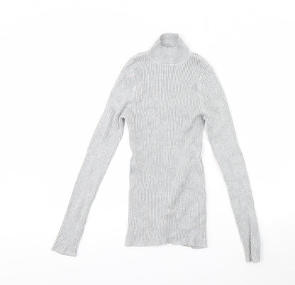 Womens UK Size 10 New Look Grey Pullover Jumper