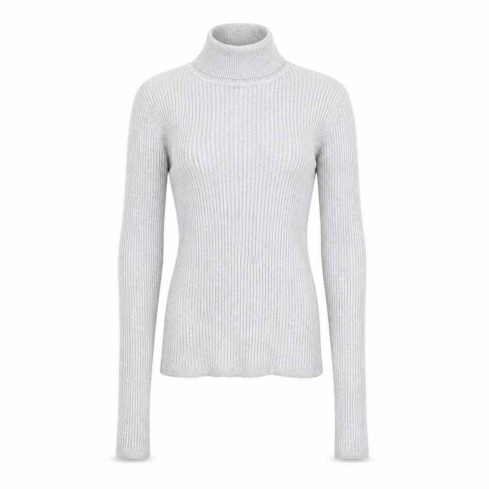 Womens UK Size 10 New Look Grey Pullover Jumper