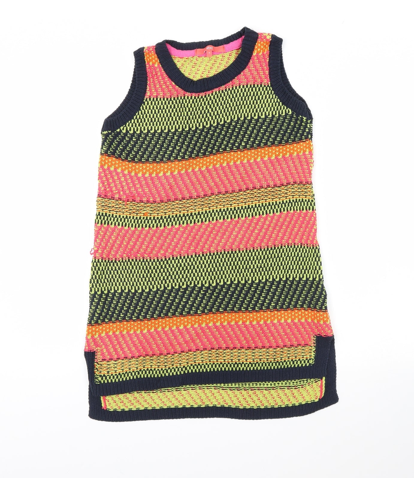 Womens UK Size 8 NEXT Multicoloured Basic Tank