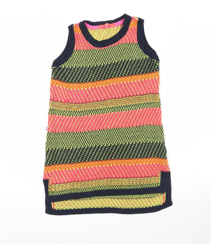 Womens UK Size 8 NEXT Multicoloured Basic Tank
