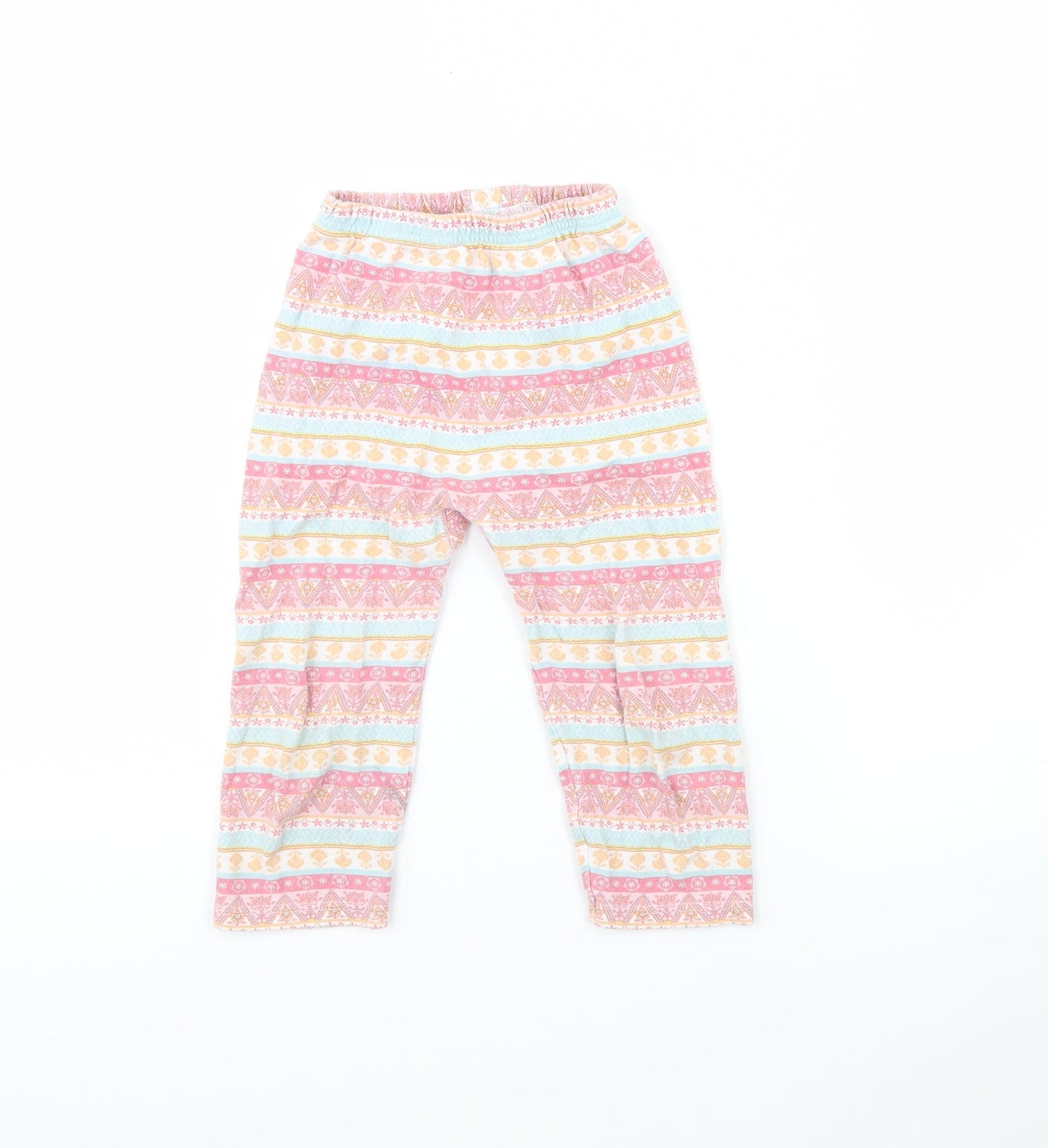 Juniors Girls Pink Spotted  Cami Pyjama Pants Size 3 Years