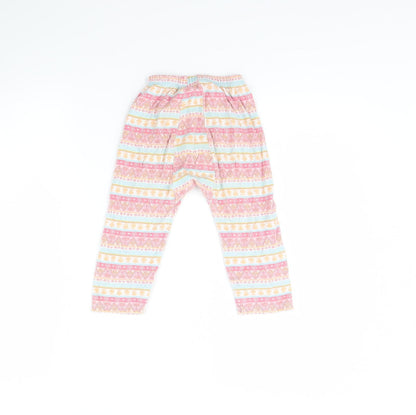 Juniors Girls Pink Spotted  Cami Pyjama Pants Size 3 Years