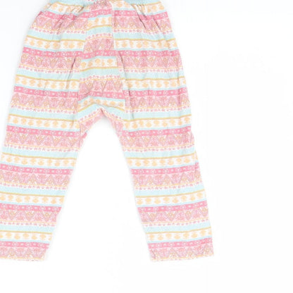 Juniors Girls Pink Spotted  Cami Pyjama Pants Size 3 Years
