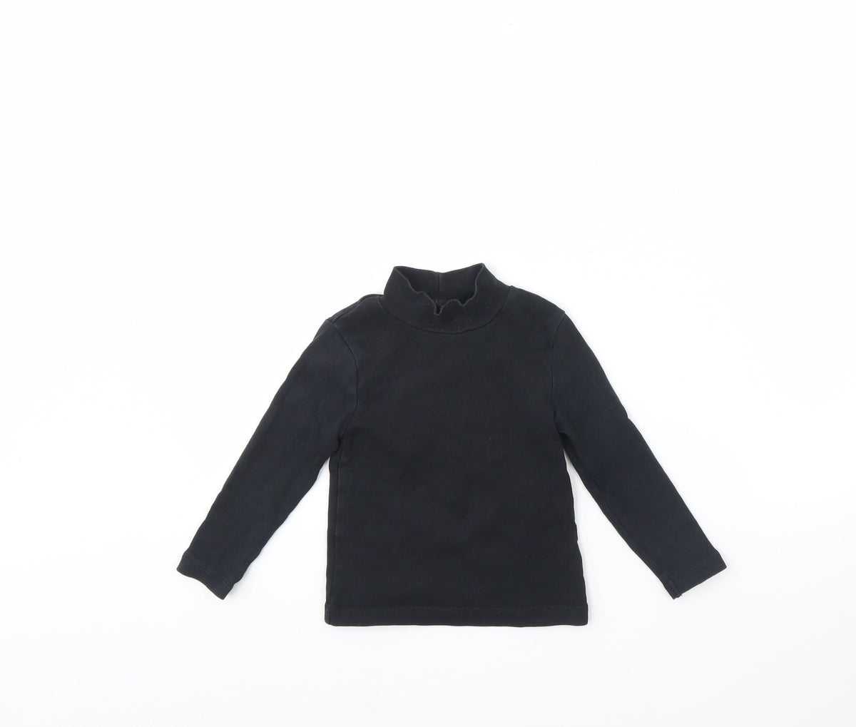 Additional front view of George girls’ black jumper, size 2, years