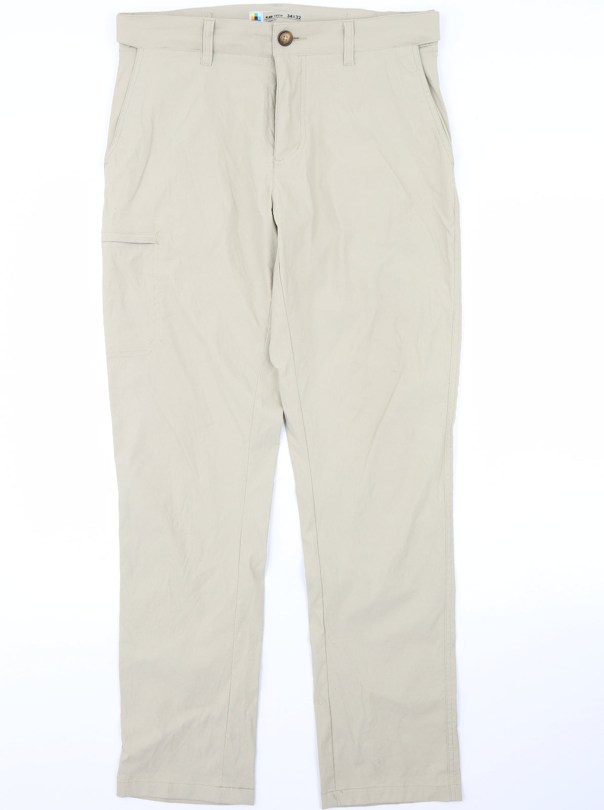 LB TECH Mens Beige   Trousers  Size 32 L34 in