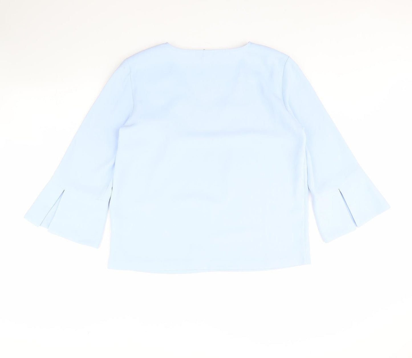 Womens UK Size 12 H&M Blue Basic Blouse