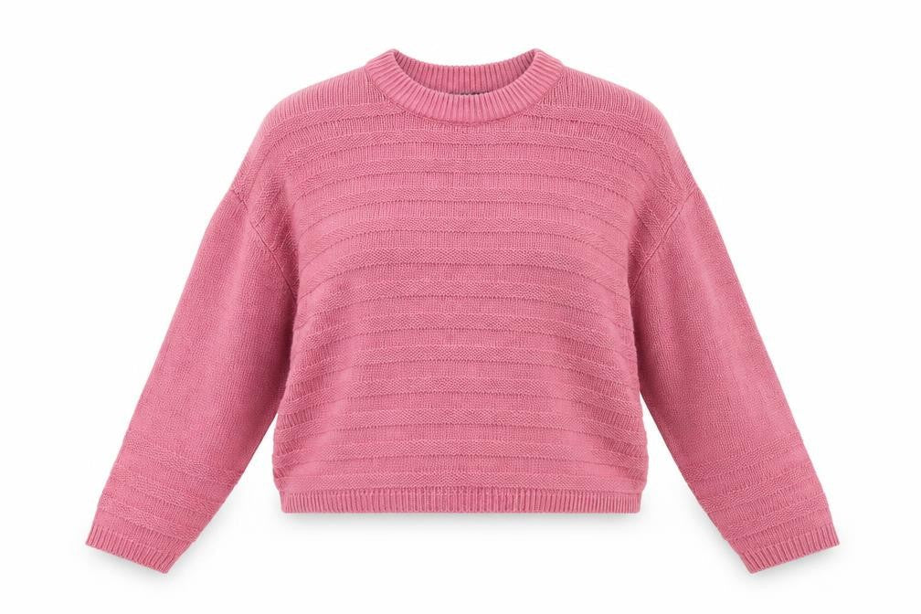 Womens UK Size 12 Topshop Pink Pullover Jumper