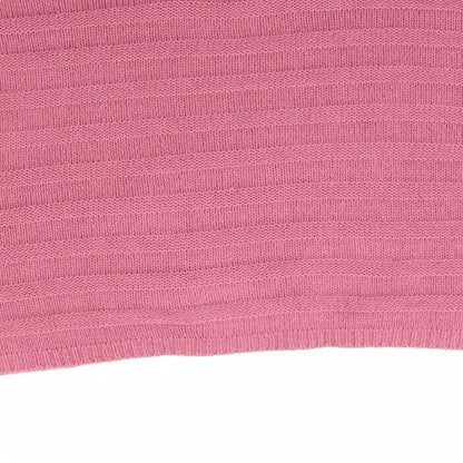 Womens UK Size 12 Topshop Pink Pullover Jumper