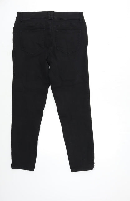 Bass Womens Black  Denim Skinny Jeans Size 6 L27 in