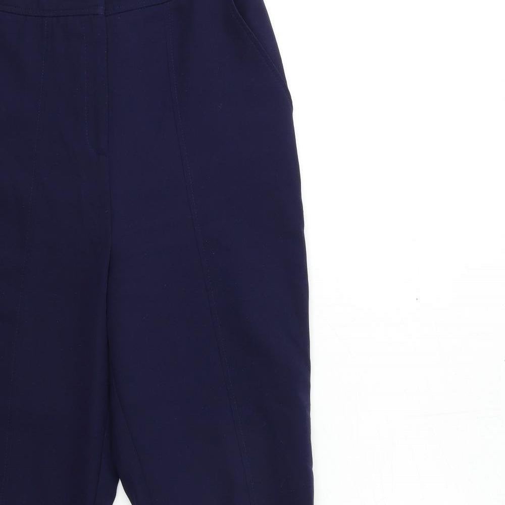 Womens UK Size 10 ASOS Regular Fit  Blue Trousers