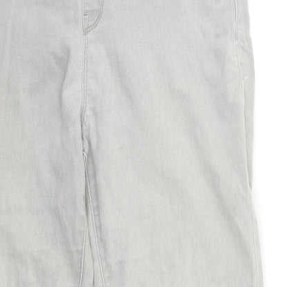 Denim & Co. Womens Grey  Denim Jegging Jeans Size 12 L30 in