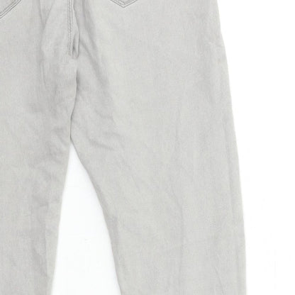 Denim & Co. Womens Grey  Denim Jegging Jeans Size 12 L30 in