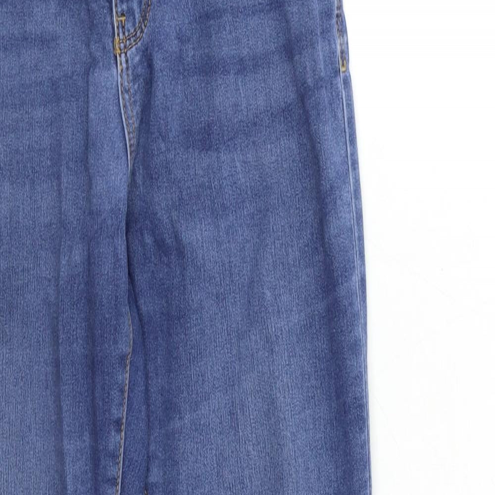 Denim & Co. Womens Blue  Denim Skinny Jeans Size 10 L28 in