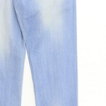 MISS LILI Womens Black  Denim Skinny Jeans Size 25 in L30 in